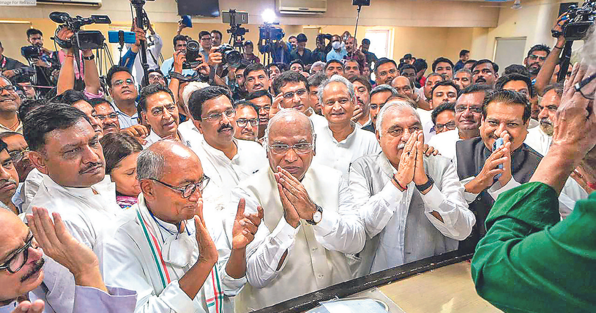 Cong Chief’s surprise move as Kharge files nomination